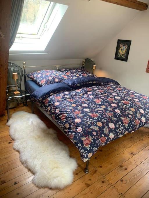 Ferienwohnung Kleine Kunstremise Mit Holzofen Burg Freienfels Weinbach Exterior foto