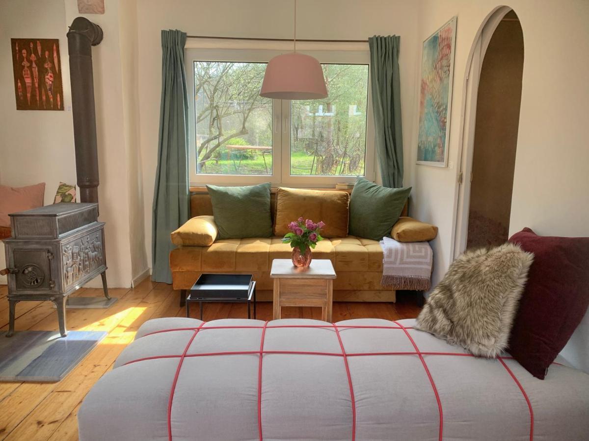 Ferienwohnung Kleine Kunstremise Mit Holzofen Burg Freienfels Weinbach Exterior foto