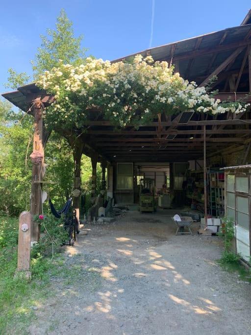 Ferienwohnung Kleine Kunstremise Mit Holzofen Burg Freienfels Weinbach Exterior foto