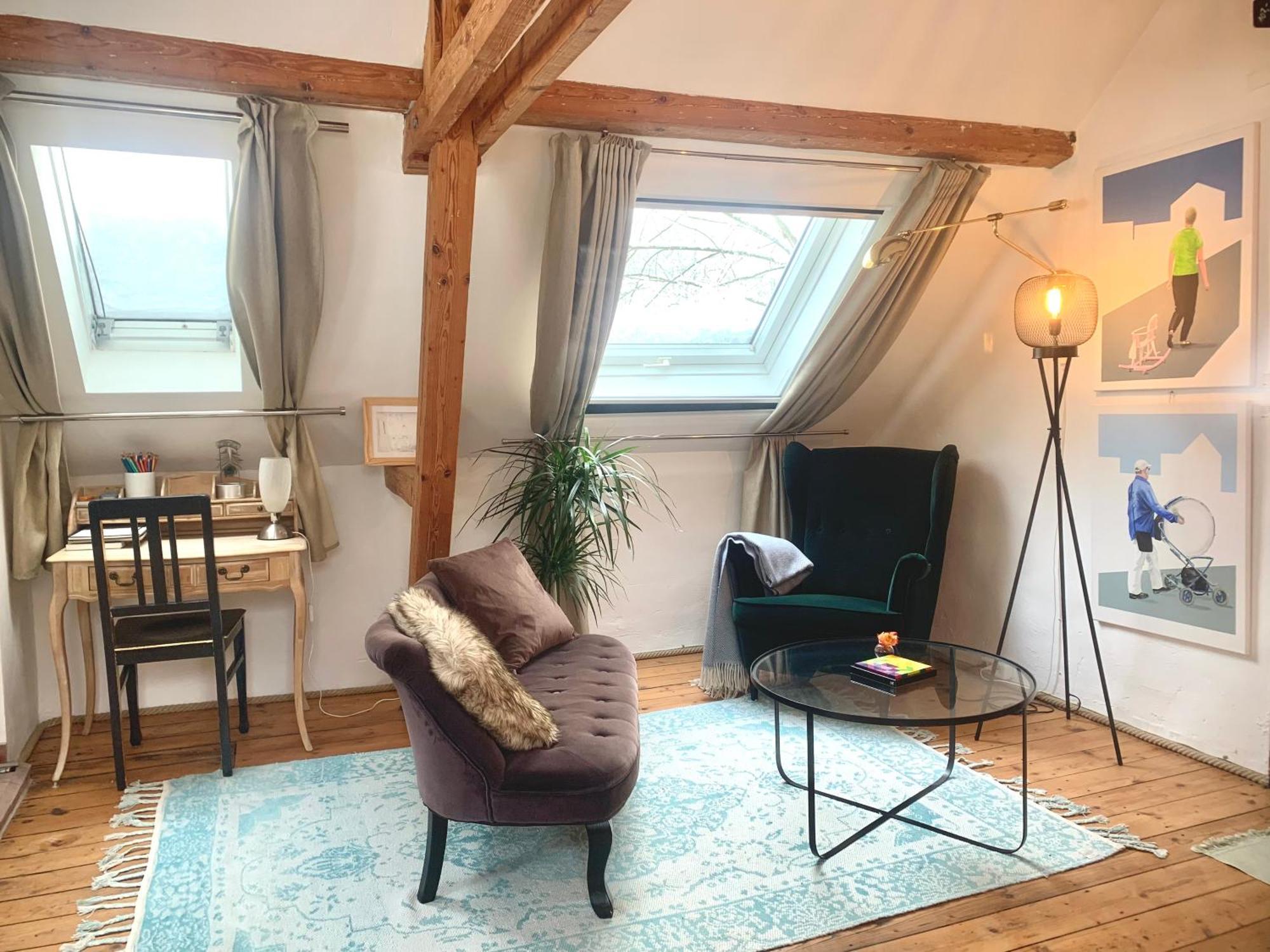 Ferienwohnung Kleine Kunstremise Mit Holzofen Burg Freienfels Weinbach Exterior foto