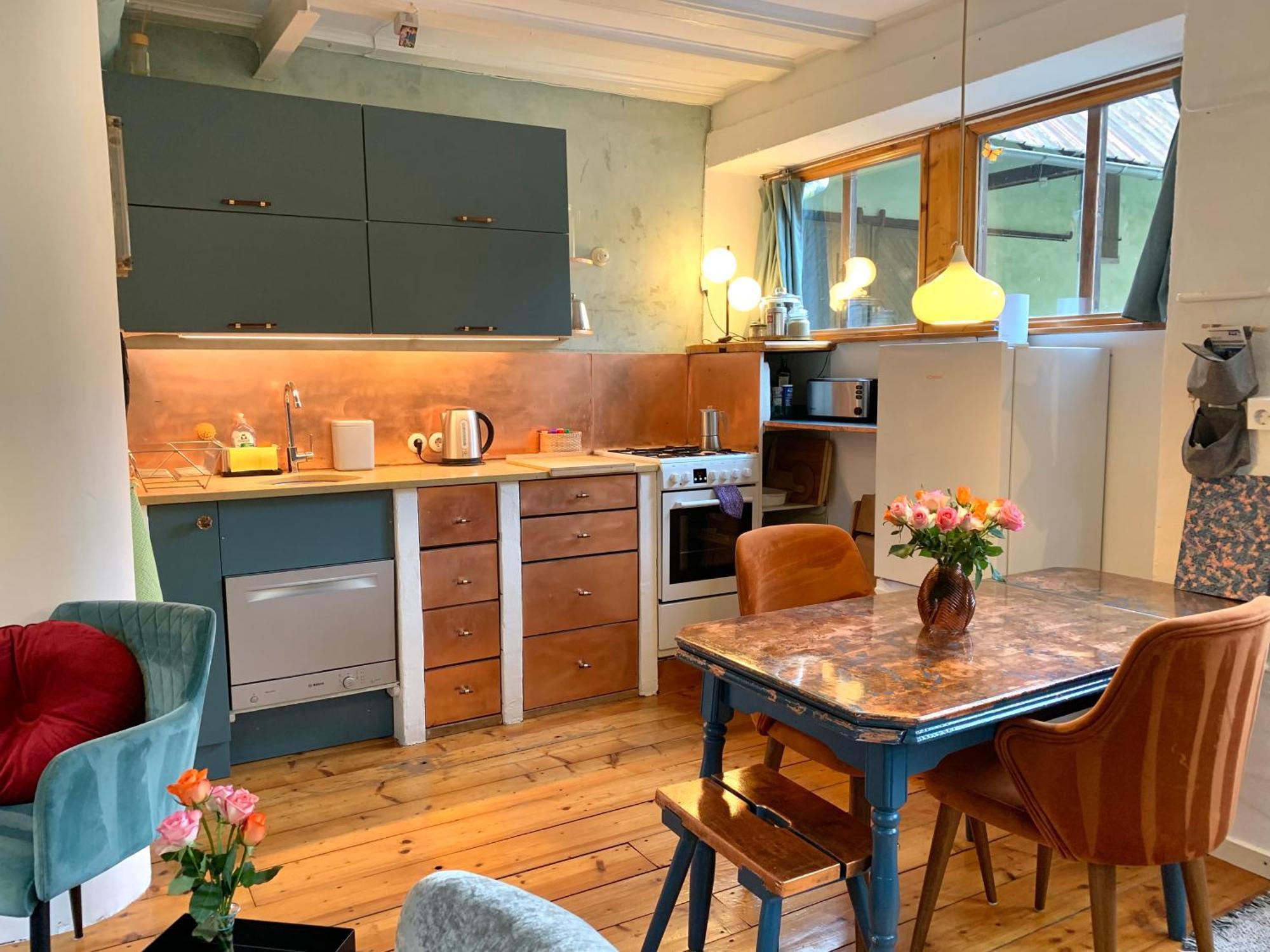 Ferienwohnung Kleine Kunstremise Mit Holzofen Burg Freienfels Weinbach Exterior foto